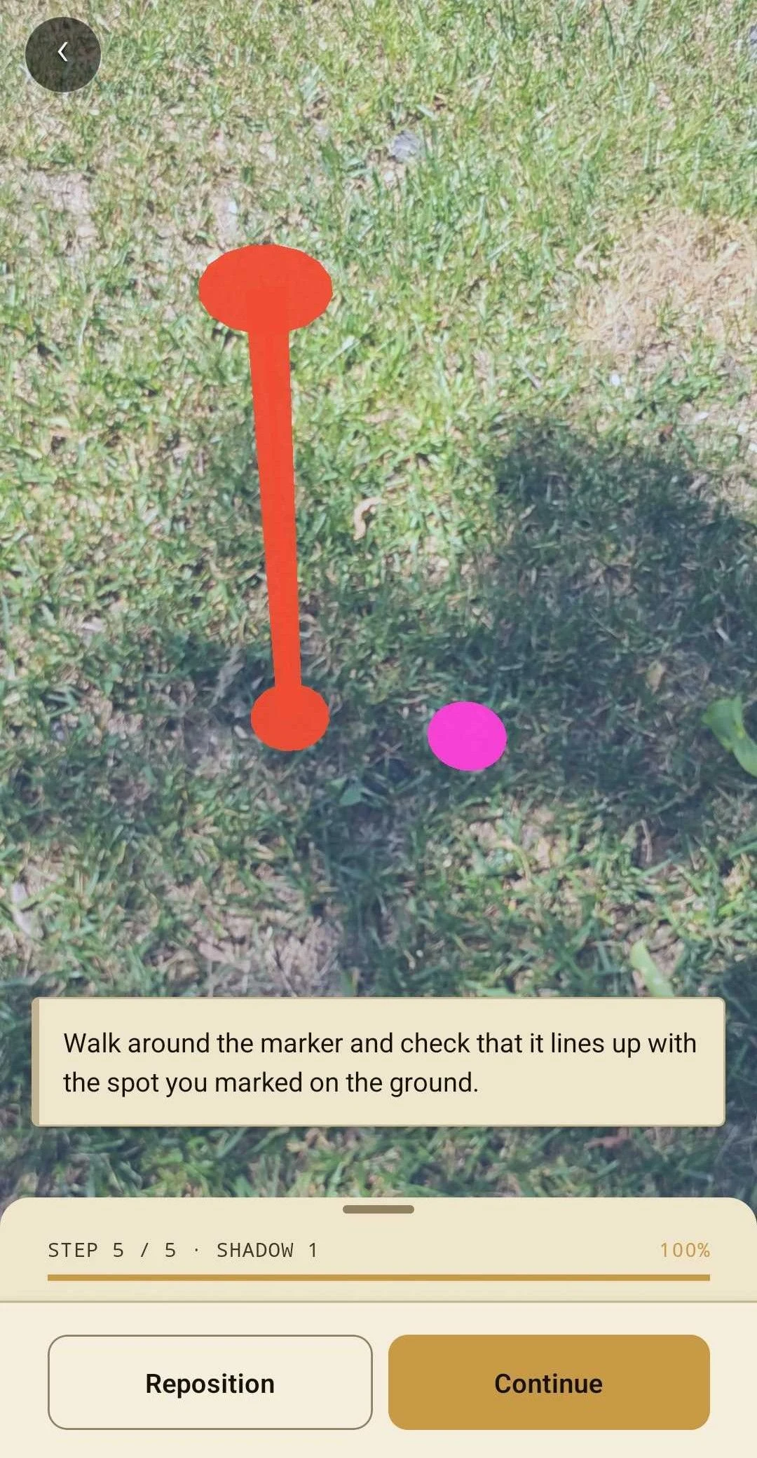 Off-grid - tracking the stick’s shadow to find north